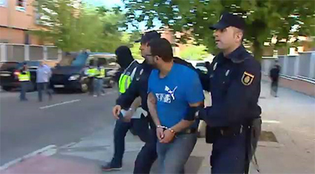 de las detenciones en madrid